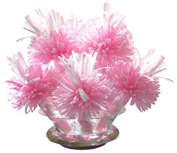 Pink Wedding Table Centerpieces